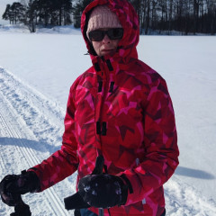 Sauvakävelemässä 